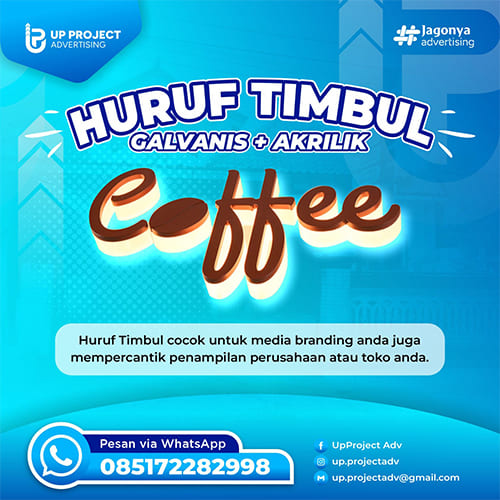 Huruf Timbul Coffee