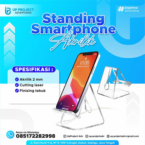 Akrilik Standing Smartphone