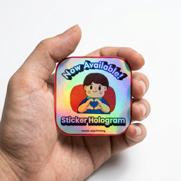 stiker label sticker hologram