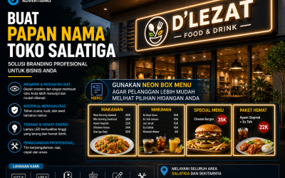 Buat Papan Nama Toko Salatiga: Solusi Branding Profesional agar Bisnis Lebih Mudah Dikenal